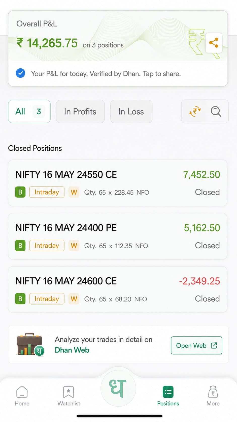Student proof screenshot — Discipline